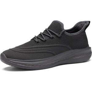 ⚡Men All Grey Fashion Mesh Non Slip Lightweight Workout Breathable Gym Sneakers